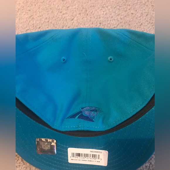 Carolina Panthers New Era Tonal 2022 Sideline 59FIFTY Fitted Hat - Blue - Picture 2 of 3